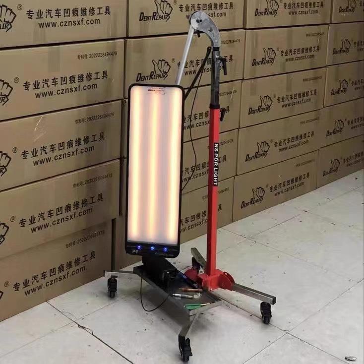 汽车凹陷整平灯三维6灯带无极调光折叠架子灯三LED万向磁连接