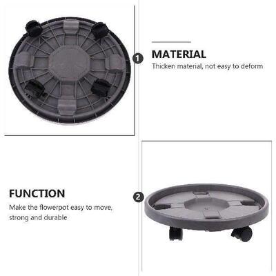 Thick Mobile Pallet Universal Wheel Rack Movable Plant Pot