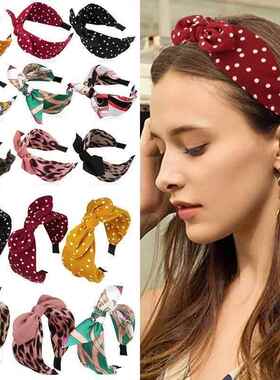 Fashion Women Big Bow Headband Hair Hoop Bands Girls Bowknot