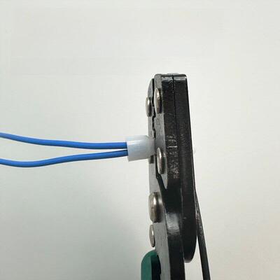 Ce-1X压盖封闭端子安抚奶嘴线快速端子座端子盖1000个