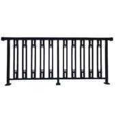 别墅铝艺护栏杆围墙围栏景区花园庭院户外铝合金护栏阳台扶手护栏