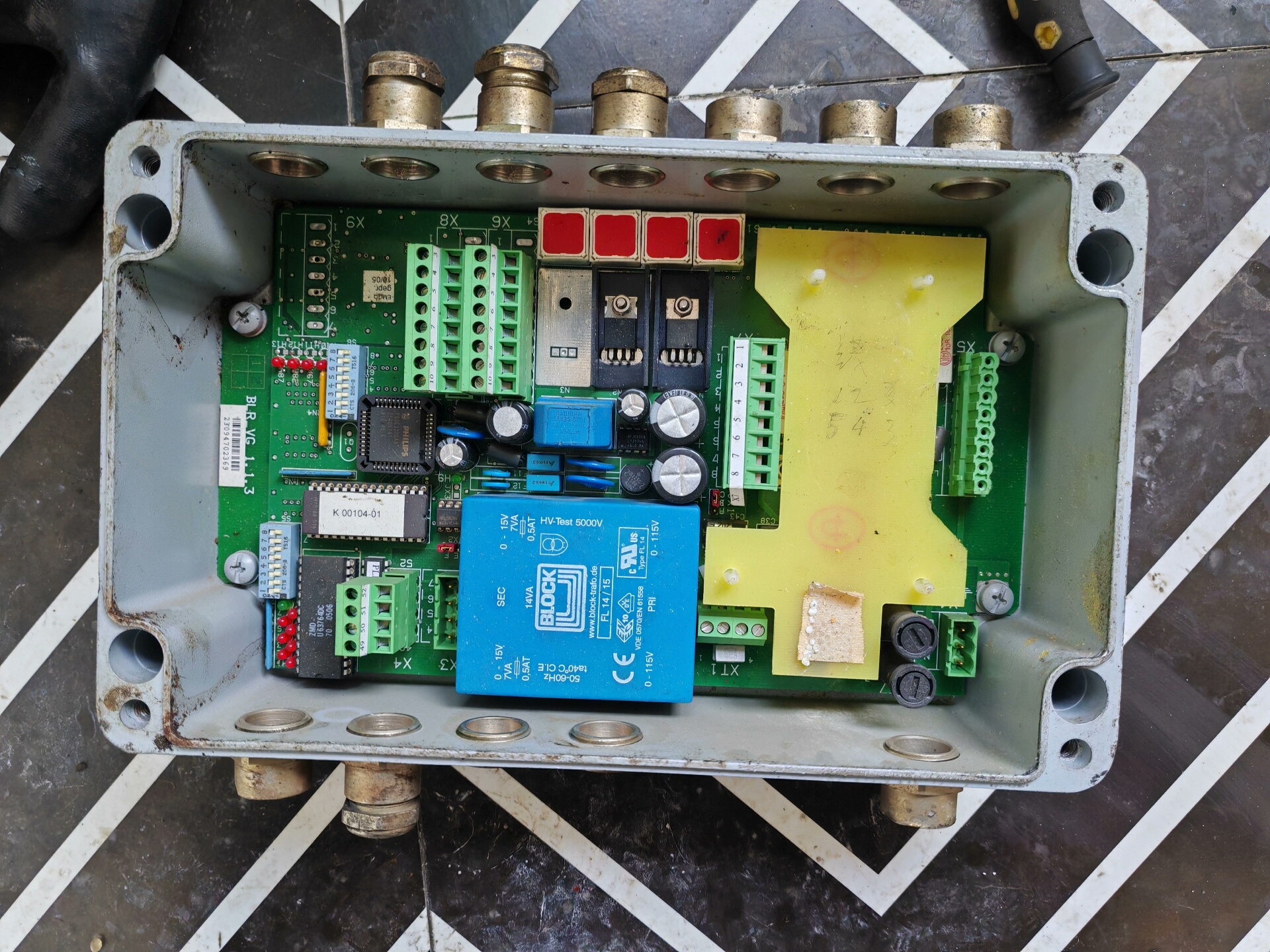 BST纠偏控制器  B-SEITE 电路板 ，BLR_VG