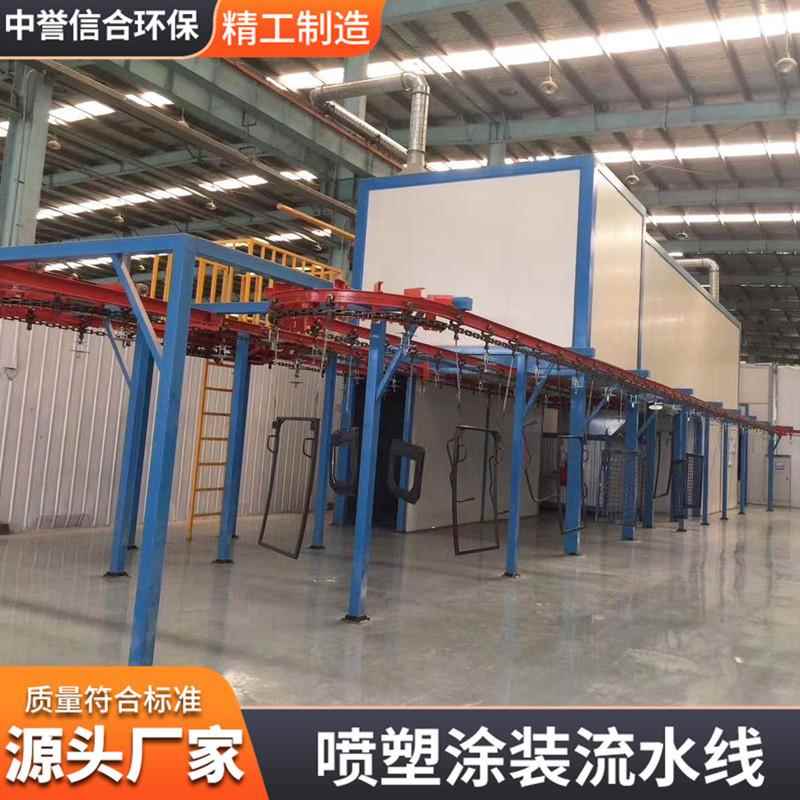 喷涂流水线厂家自动轨道悬全式涂装设备挂工业喷漆NFB生产线设备