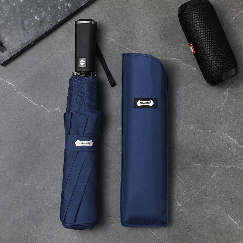 高档PRAHASE超大自动伞15cm大号C3双A人两用折叠雨伞男士高端商务