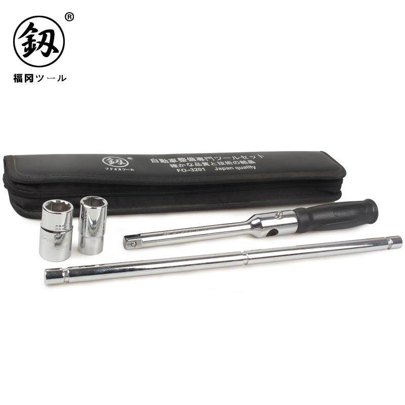 供应福冈工具更换轮胎扳手十字套筒扳子省力拆卸小轿车用通用