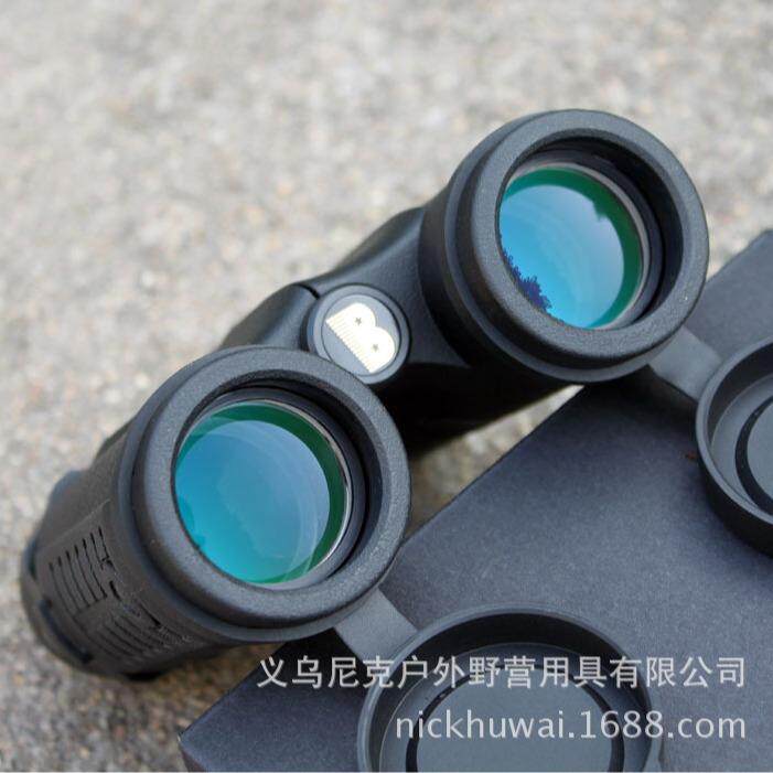 望远镜双筒 高倍高清防水望眼睛 10X32袖珍直筒直播望远镜