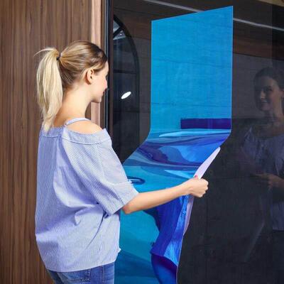 Soft mirror mirror stickers wall stick glass wall paper