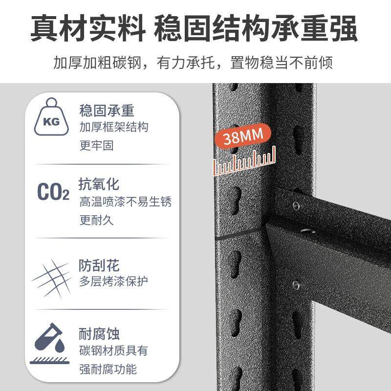 103cm黑色围栏带轮子厨房置物架落地多层微波炉烤箱收纳储物架,收纳整理,整理架/置物架/收纳架,淘宝优惠券,粉丝福利购,淘宝优惠卷