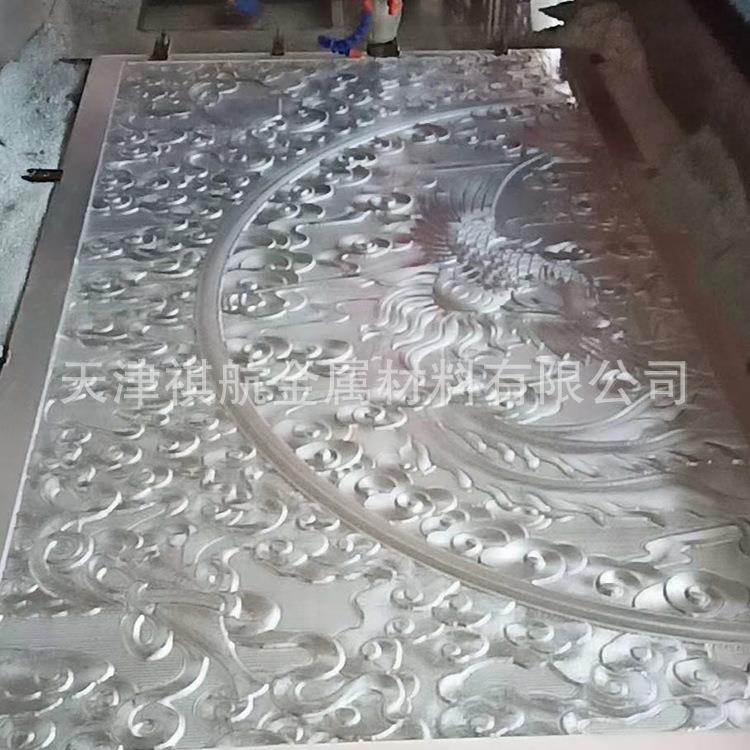厂家加工铝单板浮雕中西式酒店屏风铝铜雕刻壁画摆件表面处理着色