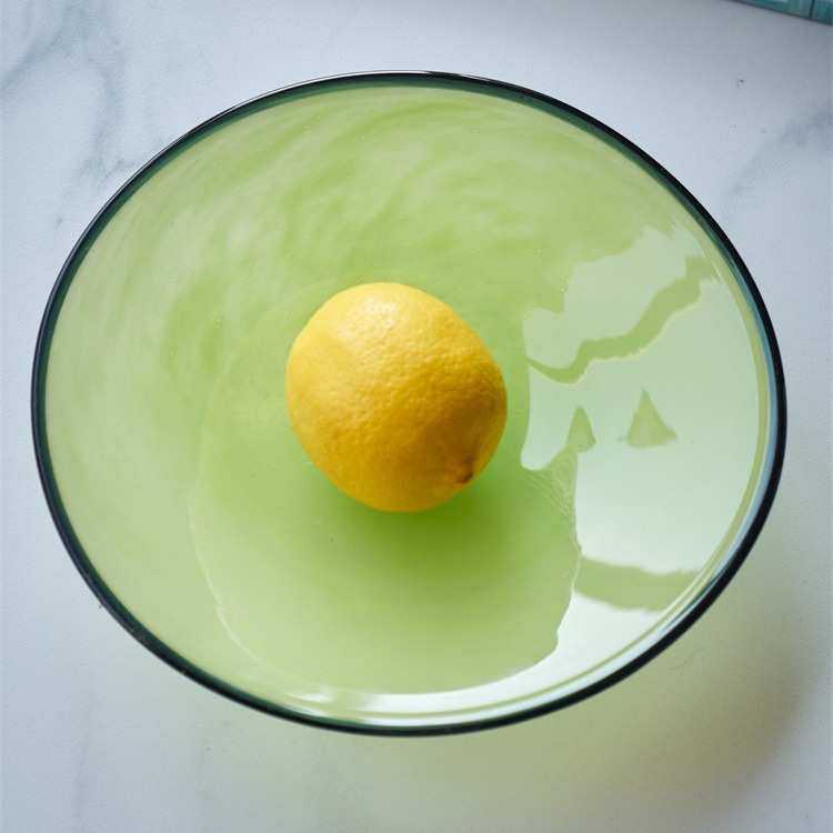 高级感大口果盘玻璃花瓶摆件轻奢高档客厅桌面插花装饰品摆设,家居饰品,花瓶,淘宝优惠券,粉丝福利购,淘宝优惠卷