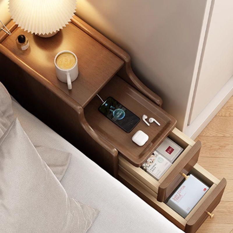 实木床头柜迷你小型极窄卧室床边柜超窄夹缝置物架收纳柜简约现代
