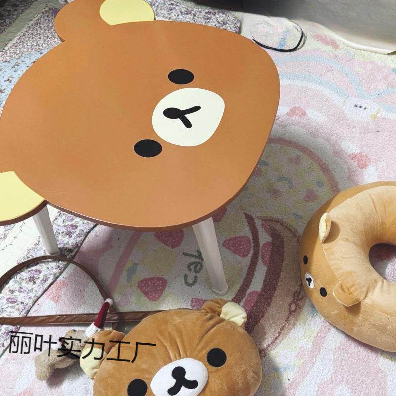 床上小桌子折叠书叠桌卧室坐地毯上124可爱便可携折桌电式脑懒人