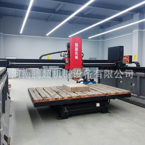HQH600红外线全自动中切机数控切边机石材价值石材加工机