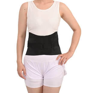 批发腰围固定带全弹力带钢板支撑腰托固定贴合人体透气舒适护腰