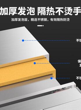 史蒂芬 RTP910-A22双门不锈钢消毒柜 高低温可调 单位食堂大容量