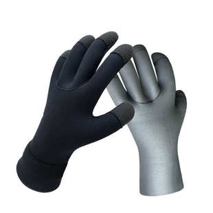 5mm凯肤拉涂层潜水手套男女冬泳保暖防寒防滑耐磨潜浮手套工厂批