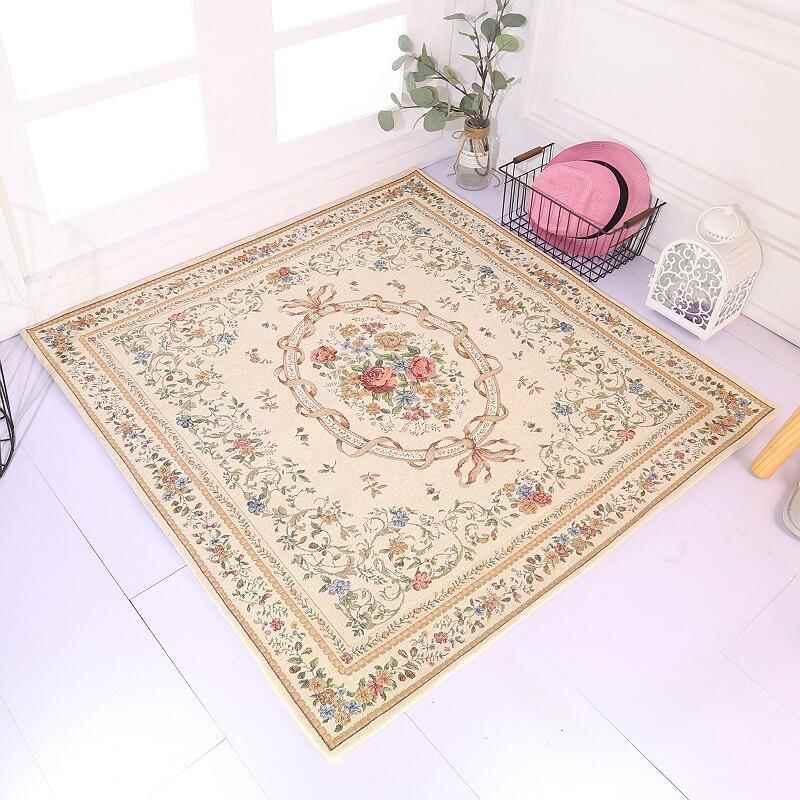 高档正方形地毯电椅脑转椅垫化妆凳地椅子家用垫脚吊篮书毯桌地毯