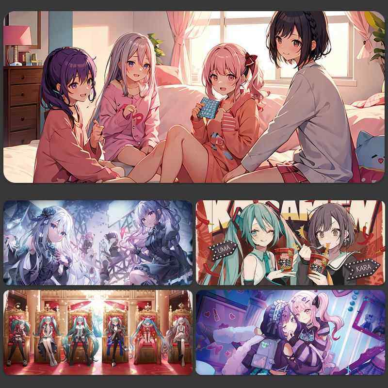 【无二】世界计画 划滑鼠垫超大初音未来25时宵崎奏朝比奈二次元