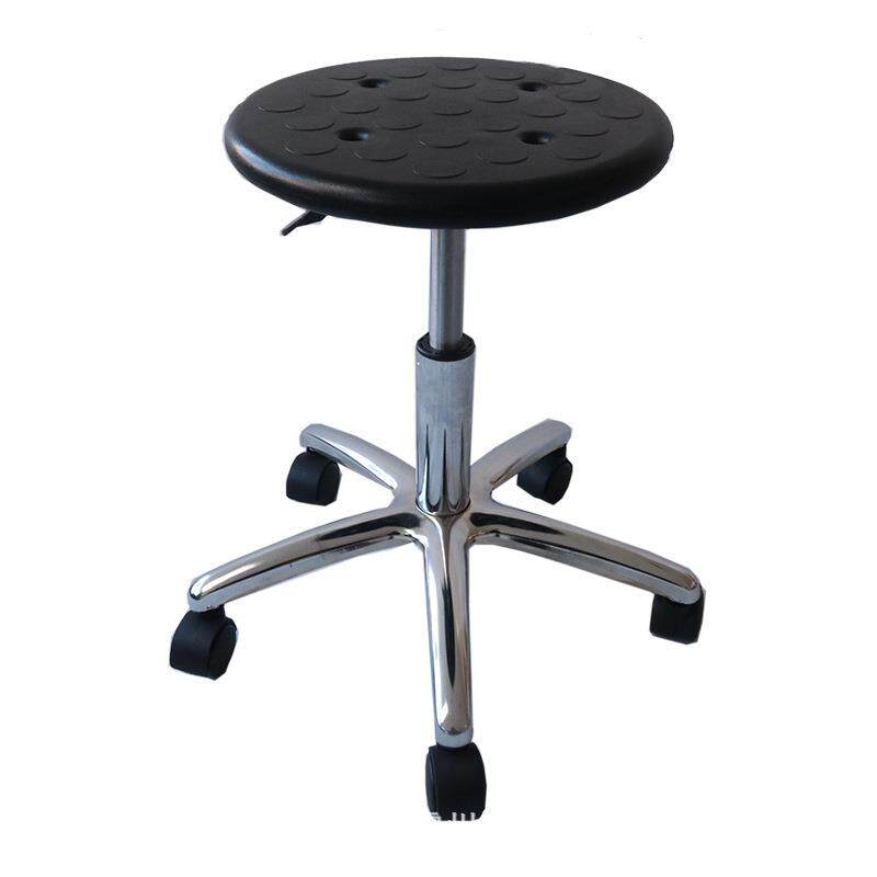 实验室凳子可调节高度螺旋升降实验室椅子工厂车间圆凳