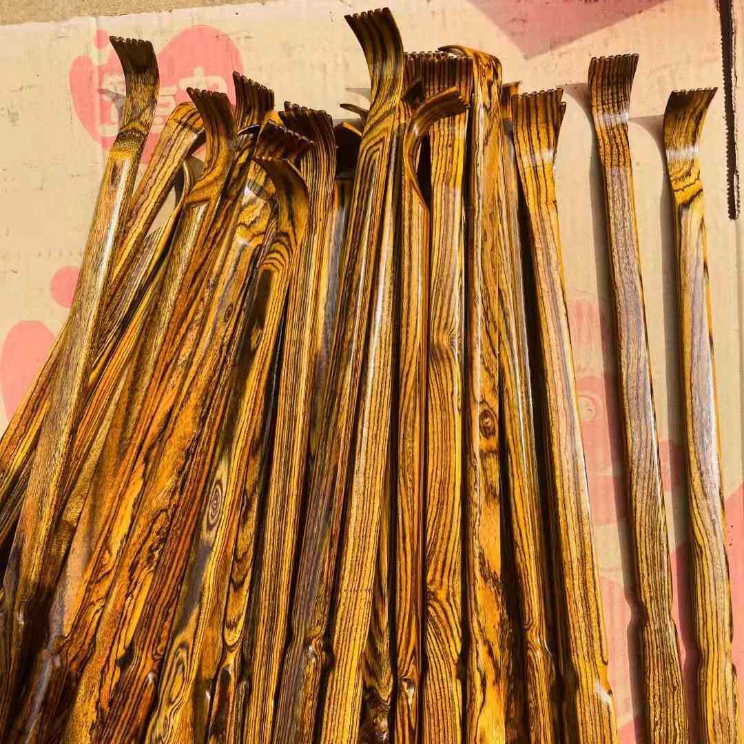 牛角木伸缩痒痒挠伸缩不求人抓痒黄金檀紫光檀加厚痒痒挠
