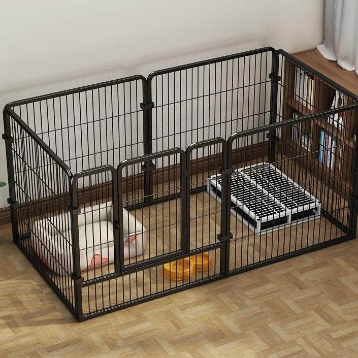 中小型犬训厕栅栏大型犬固定围栏狗狗笼隔离室内自由组合笼子宠物