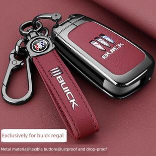 别克君威钥匙套09-15老款君威17-24新款GS专用汽车金属遥控壳扣包