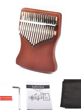 高档17音单五板实木拇指琴卡林巴初学者手指琴kaim琴ba乐器l指琴