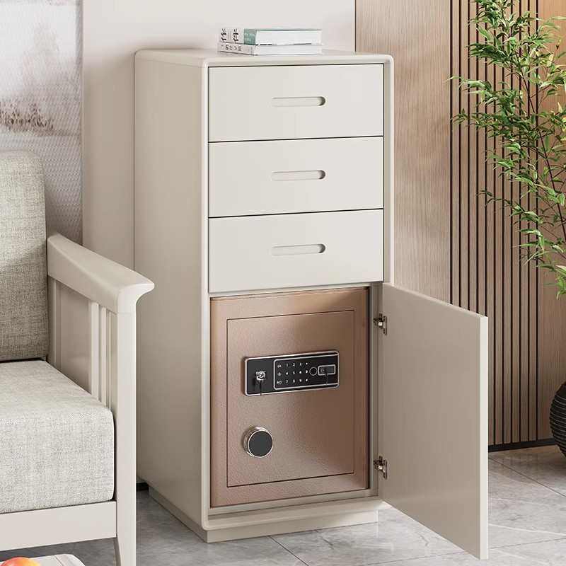 家用保险柜斗柜客厅靠墙实木边柜大容量智能保险箱储物防盗柜一体,住宅家具,斗柜,淘宝优惠券,粉丝福利购,淘宝优惠卷