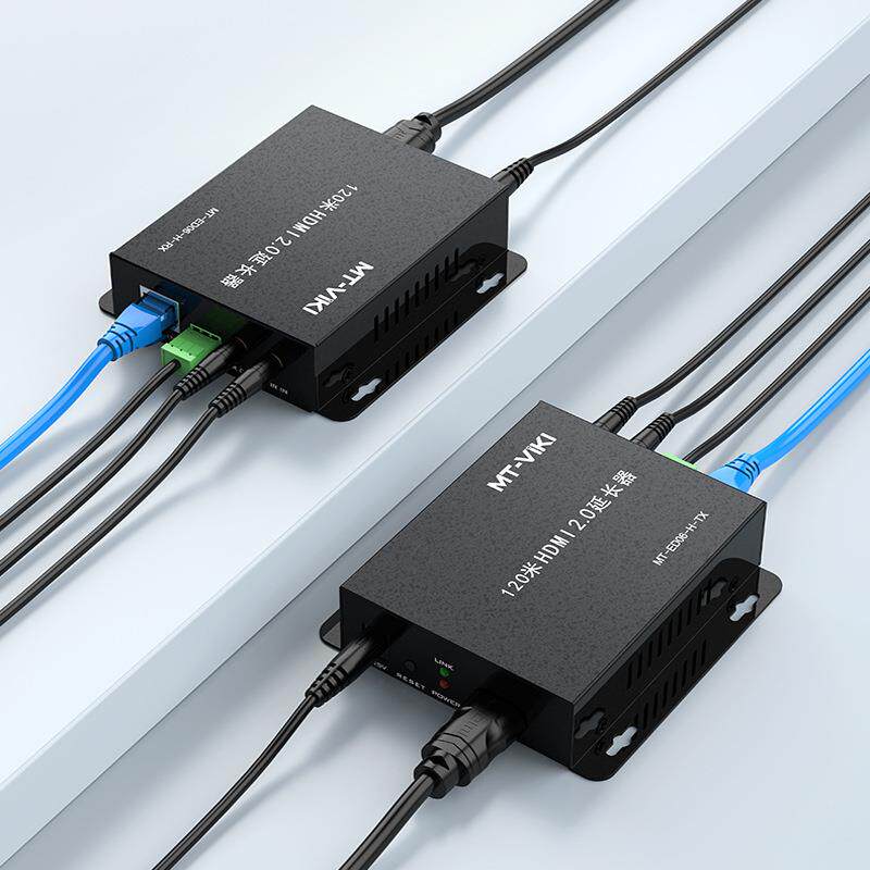 迈拓维矩HDMI延长器2.0版120米网传4K60高清MT-ED06-H