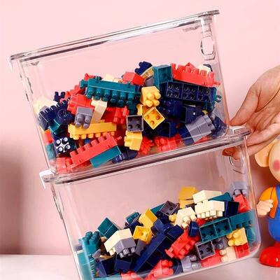 toy storage box children's assembled building blocks