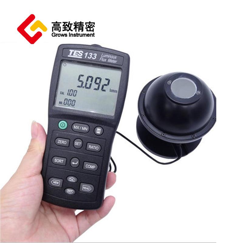 泰仕字光通量计TES数-1流明测仪高精试度光通量检测JWK仪 TES-1