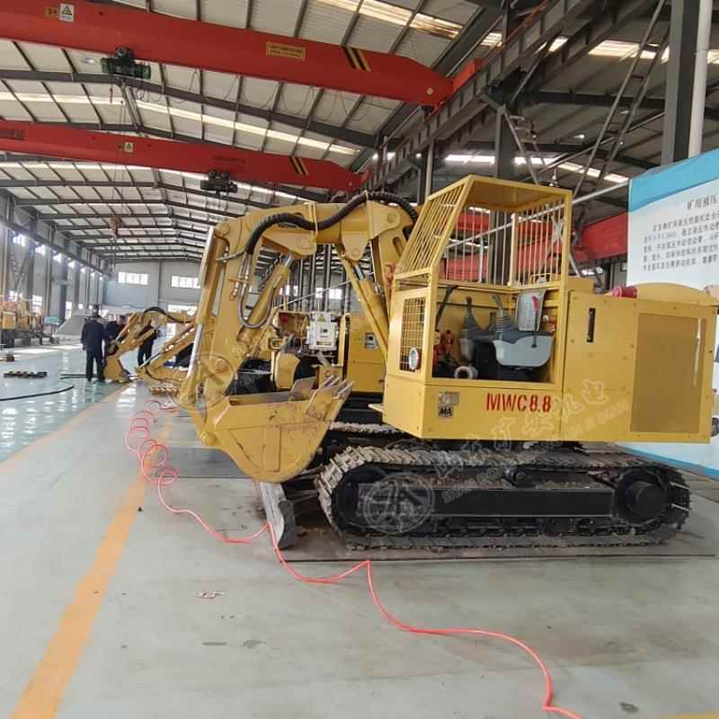 MWC8.8/0.5L柴油版煤矿用液压挖掘机 工作臂可360°无障碍挖掘