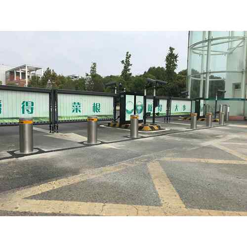 反恐防撞自动升降柱液压一体升降地柱学校监狱银行大门路障