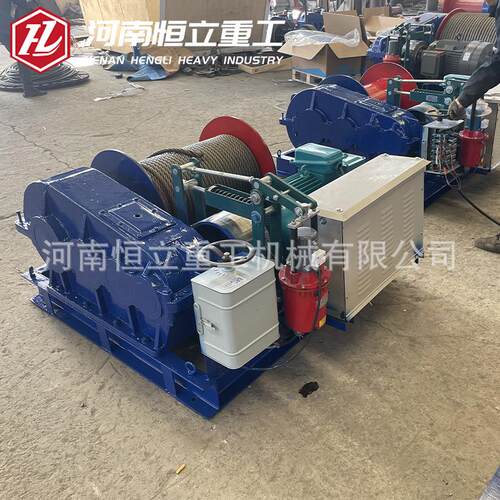 JK/JM3T建筑卷扬机 电动液压刹车大容绳量起重机 断电刹车卷扬机
