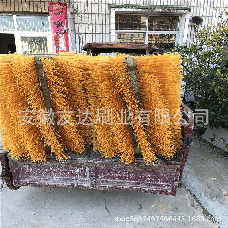 清扫车配套滚刷扫地车盘刷钢丝扫路圆盘刷组合钢丝滚刷环卫扫路刷