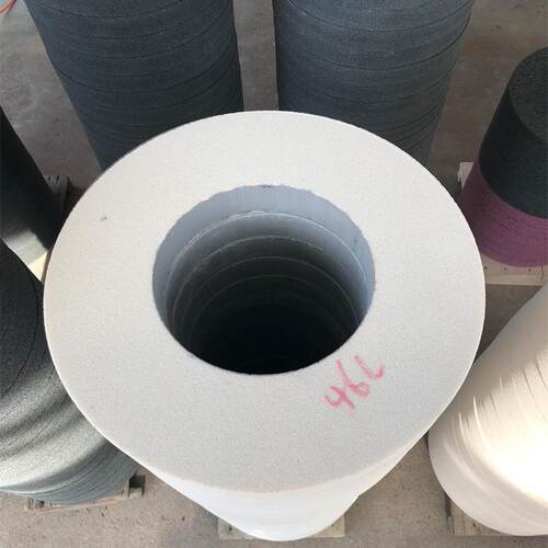 临沂砂轮A400TEB*63*12W46L5V白色陶瓷平形砂轮床磨用白7刚玉砂轮