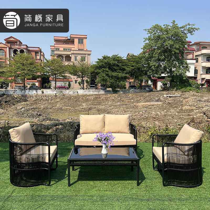 沙852户外休闲台家具庭院座花园小型发室外露阳台藤椅露天防水防,住宅家具,户外沙发,淘宝优惠券,粉丝福利购,淘宝优惠卷