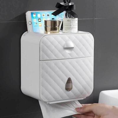 tissue box shelf bathroom drilling toilet sanitation cartons