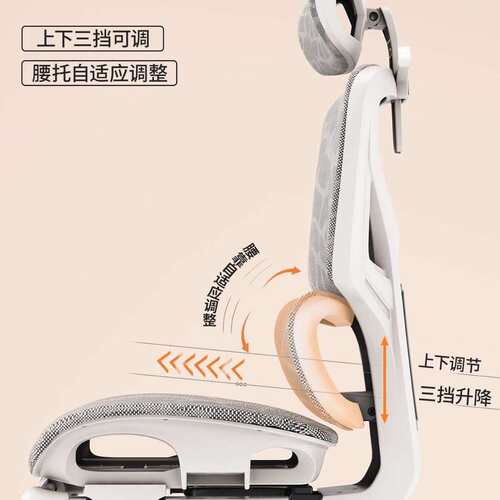 电脑椅家用人体工学靠背电竞椅学生宿舍可升降移动学习椅办公椅子