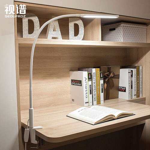 源头工厂LED护眼书桌卧室床头绘图电脑公长臂夹子式台灯