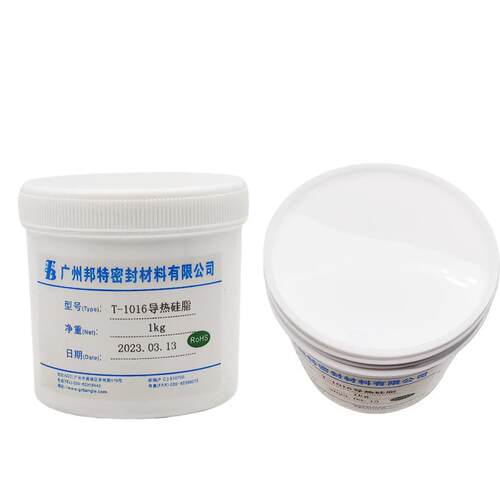 邦特导热硅脂T-1016散热膏高导热白色耐高温cpu专用散热胶大功率