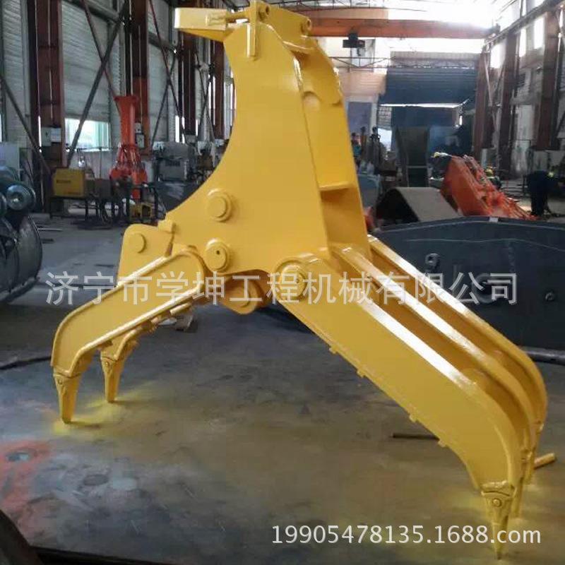 6吨抓钢机抓钢机小型夹木器机械夹木器3+4抓钢机