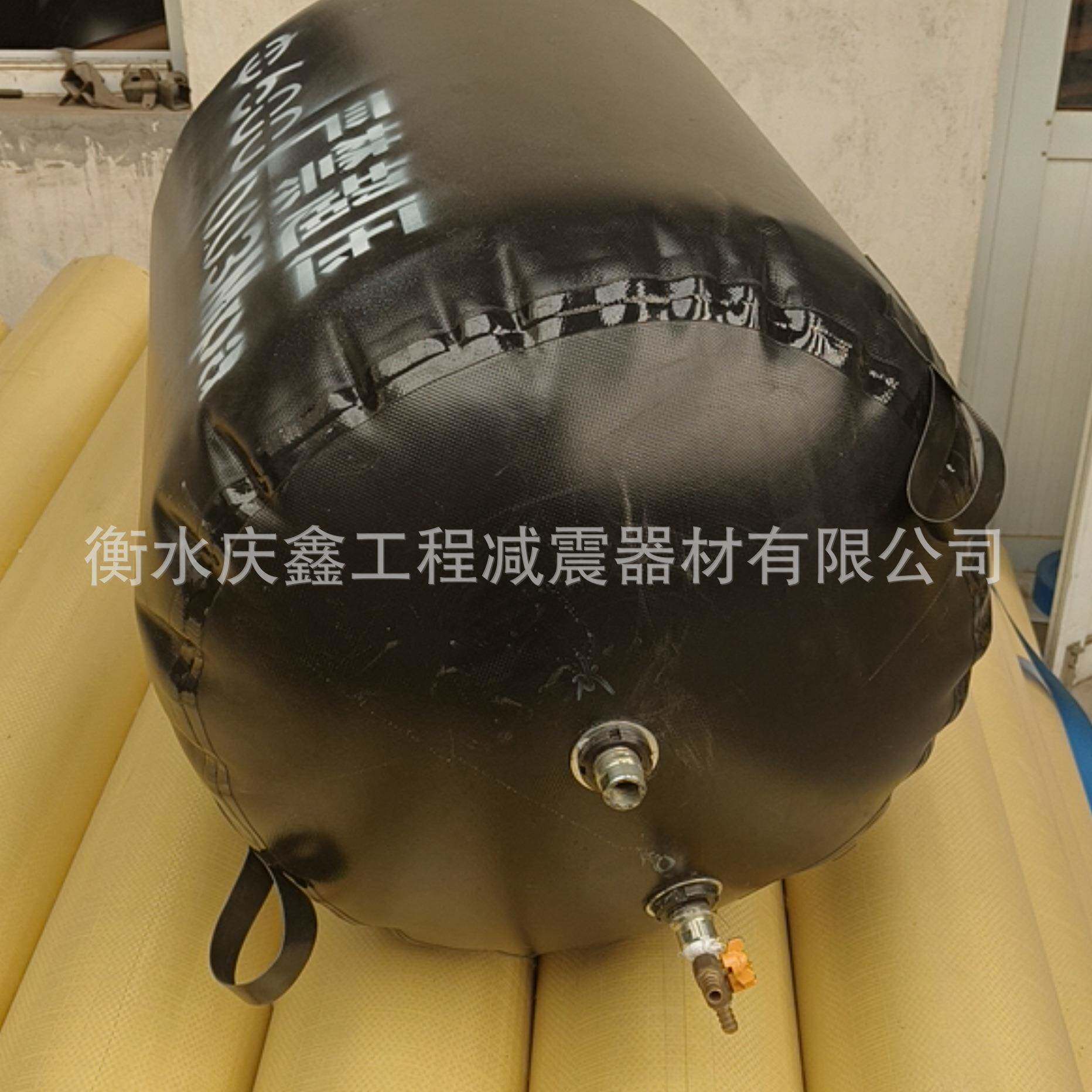 异型气囊闭水试验气囊市政污水管道封堵橡胶充气堵头堵漏堵水