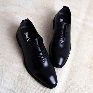 025新款 2西青装 皮鞋 高档男鞋 加英伦学生年鞋 潮鞋 男绒休闲韩版 冬季
