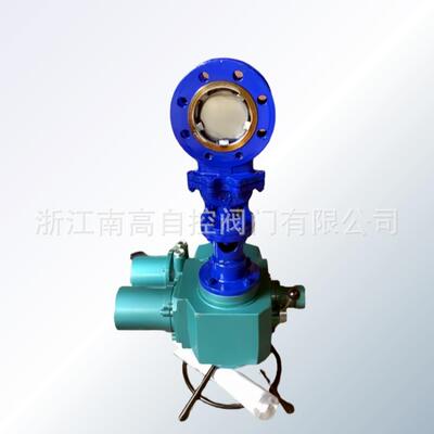PZ973H-10C电动刀闸阀对夹连接普通开关型耐腐蚀南高阀门生产