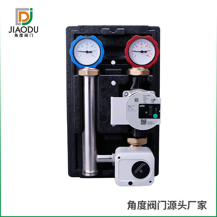 原厂供应 暖通地暖高档混水中心 两联供循环系统泵站 品质保障