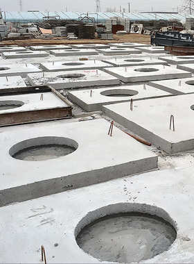 检查井收口盖板孔盖板钢筋混凝土卸载板钢筋混凝土偏心板工厂直销