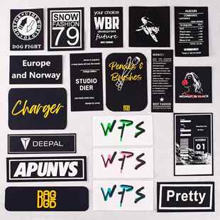 自粘胶现货冬天羽绒服破洞修饰补丁贴服装 饰布贴 辅料帽子包搭配装