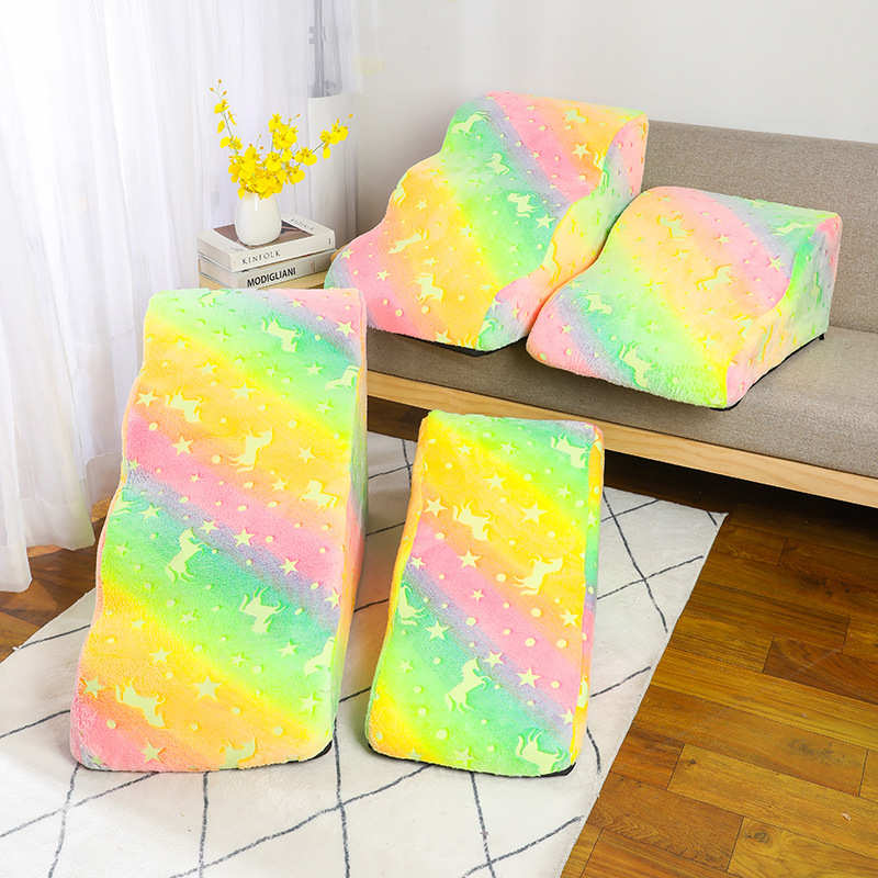 狗小型夜光坡度上床海绵宠物犬楼梯沙发上可爬梯新款拆台爬梯阶猫