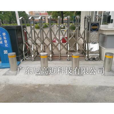广东尼高迈厂家供应304不锈钢防恐全自动液压一体升降防撞柱路障